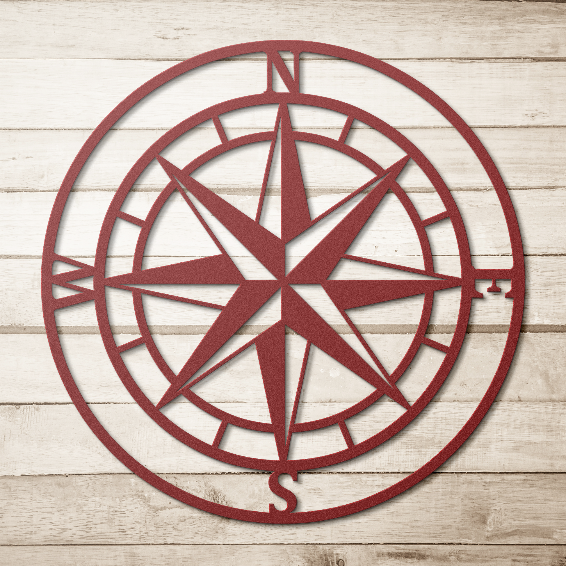 Compass_Rose_Metal_Wall_Art__Nautical_Red_Simple_Wood_BKGD_Mockup.png