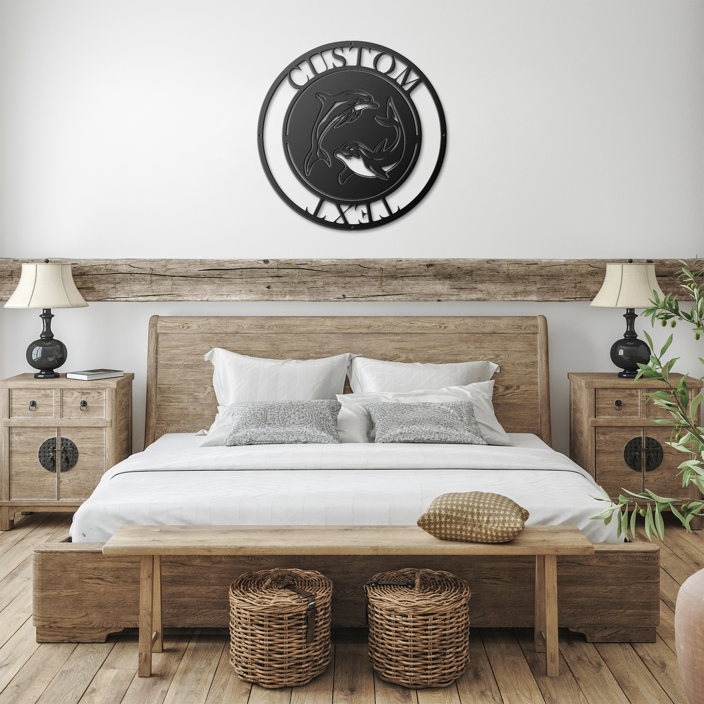 Custom_Dolphin_Duo_Metal_Wall_Art_-_Pers_Black_Farmhouse_Bedroom_Mockup.png