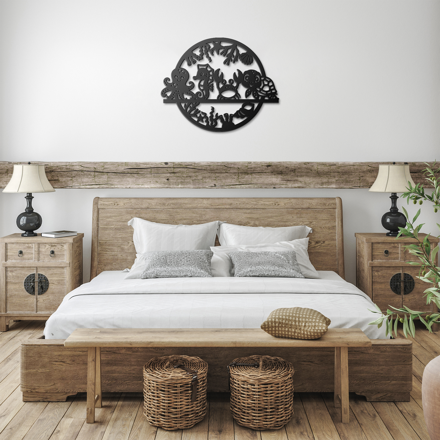 Cute_Ocean_Animals_Metal_Wall_Art__Co_Black_Farmhouse_Bedroom_Mockup.png