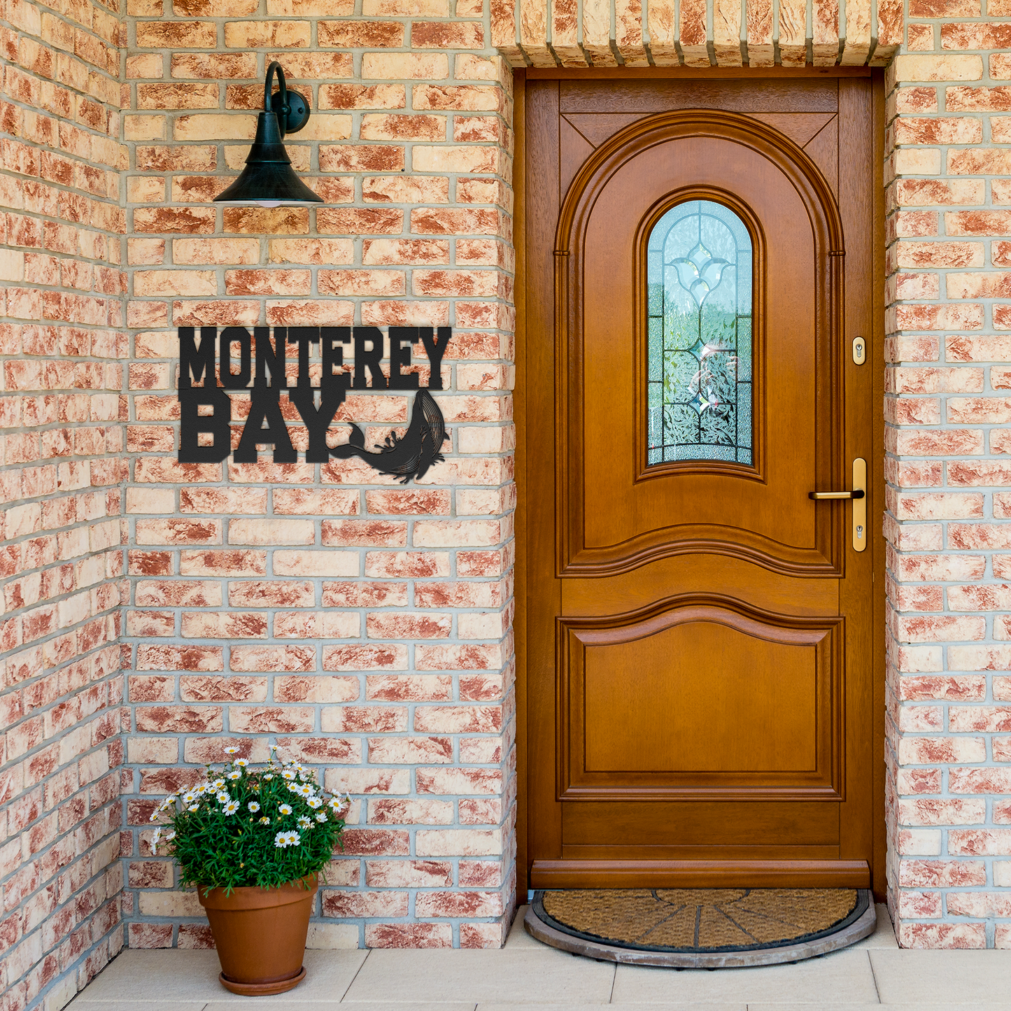 Monterey_Bay_Humpback_Whale_Metal_Wall_A_Black_Brick_Entrance_Mockup.png