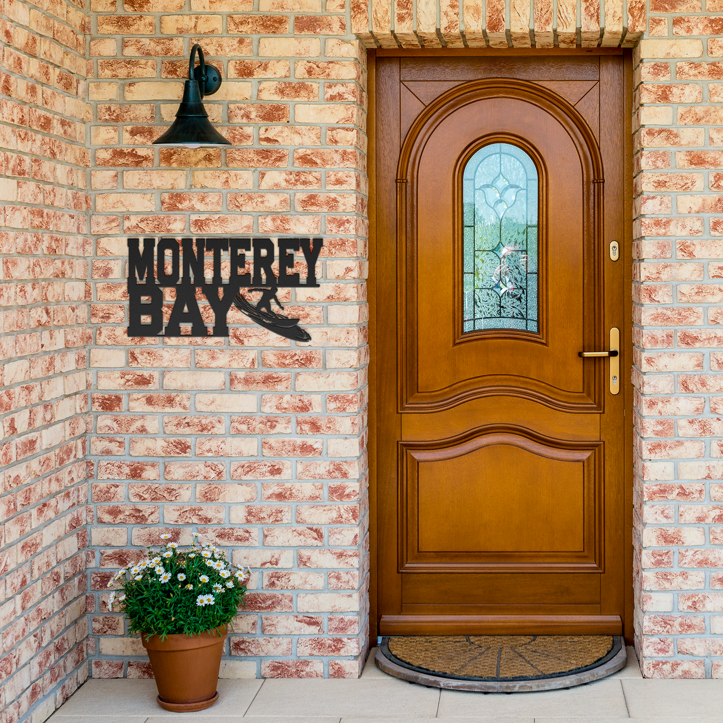 Monterey_Bay_Surfer_Metal_Wall_Art__C_Black_Brick_Entrance_Mockup.png