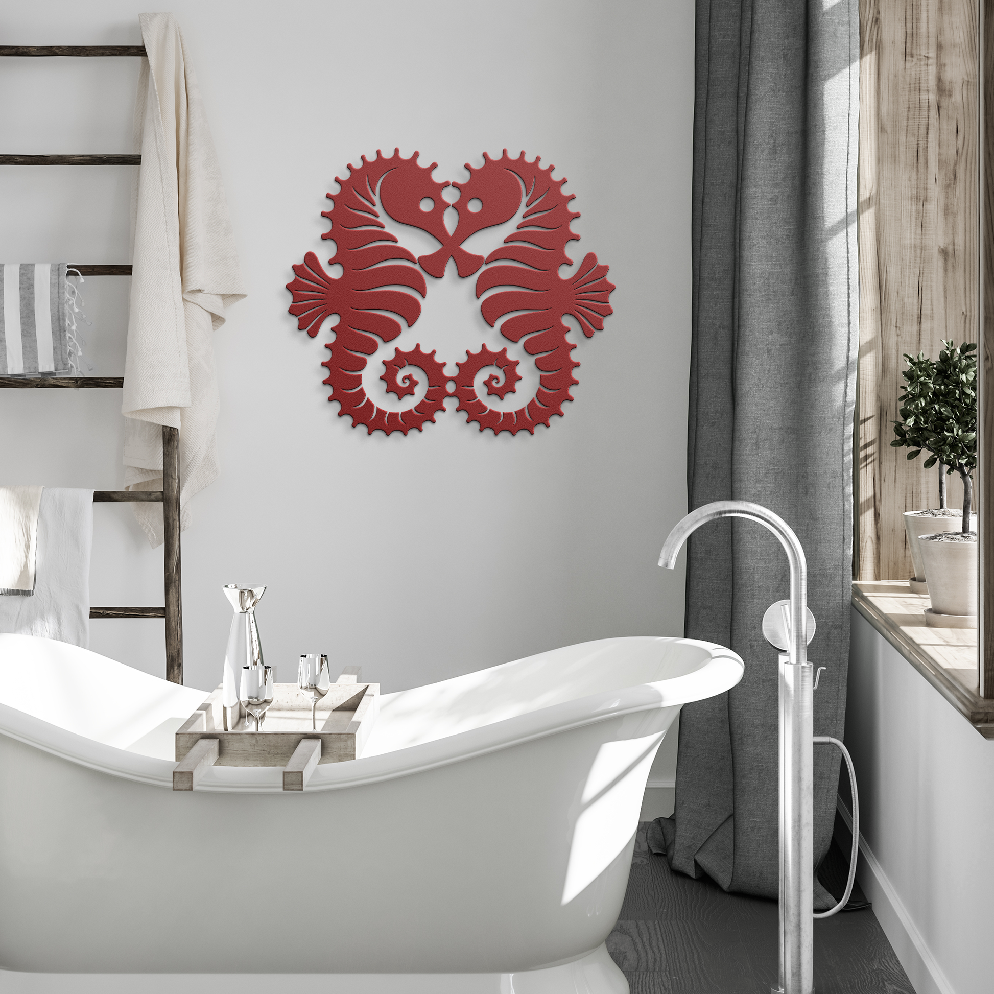 Seahorse_Duo_Metal_Wall_Art__Romantic_Red_Modern_Bathroom_Mockup.png