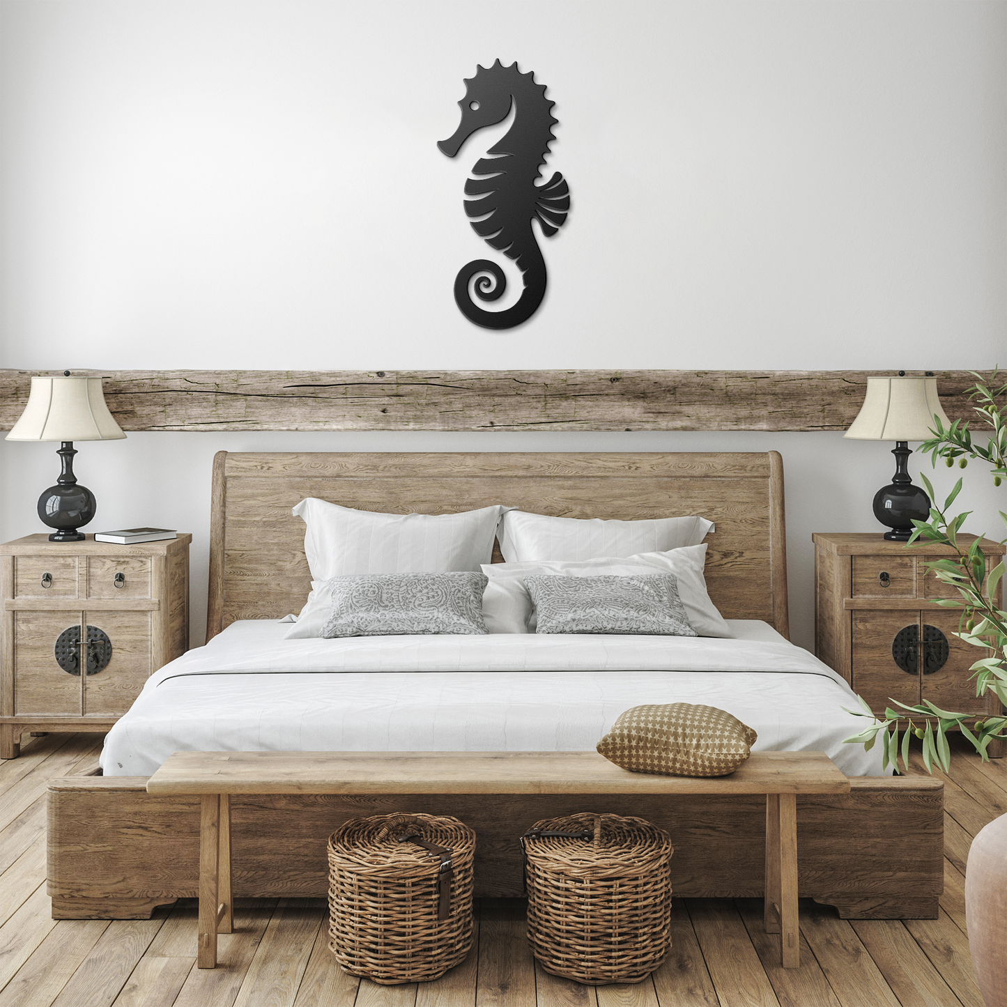 Seahorse_Metal_Wall_Art__Elegant_Coas_Black_Farmhouse_Bedroom_Mockup.png