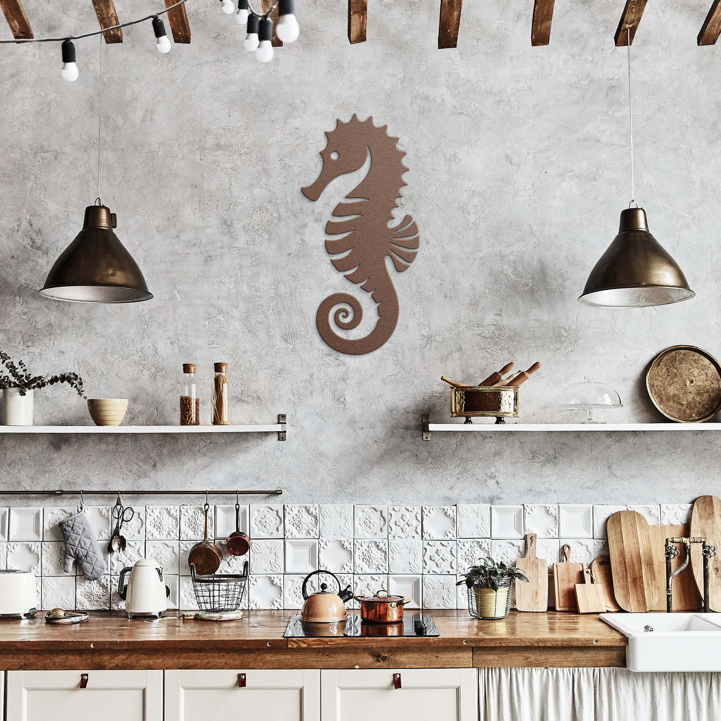 Seahorse_Metal_Wall_Art__Elegant_Coas_Copper_Rustic_Kitchen_Mockup.png