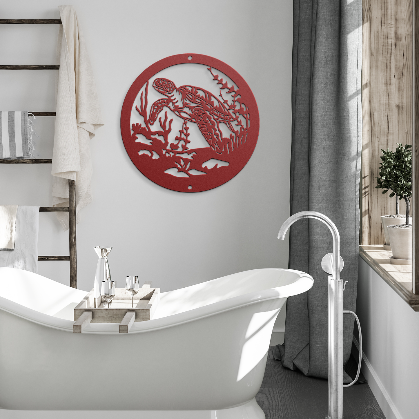 Turtle_Ocean_Scene_Metal_Wall_Art__El_Red_Modern_Bathroom_Mockup.png