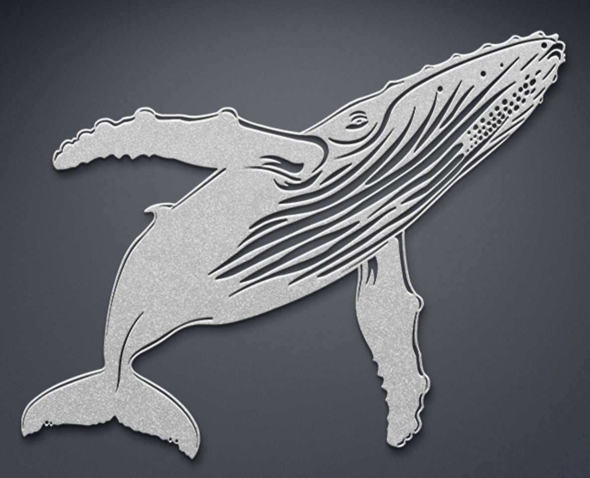 Marine Wildlife Metal Wall Art – Coastal & Nautical Steel Decor