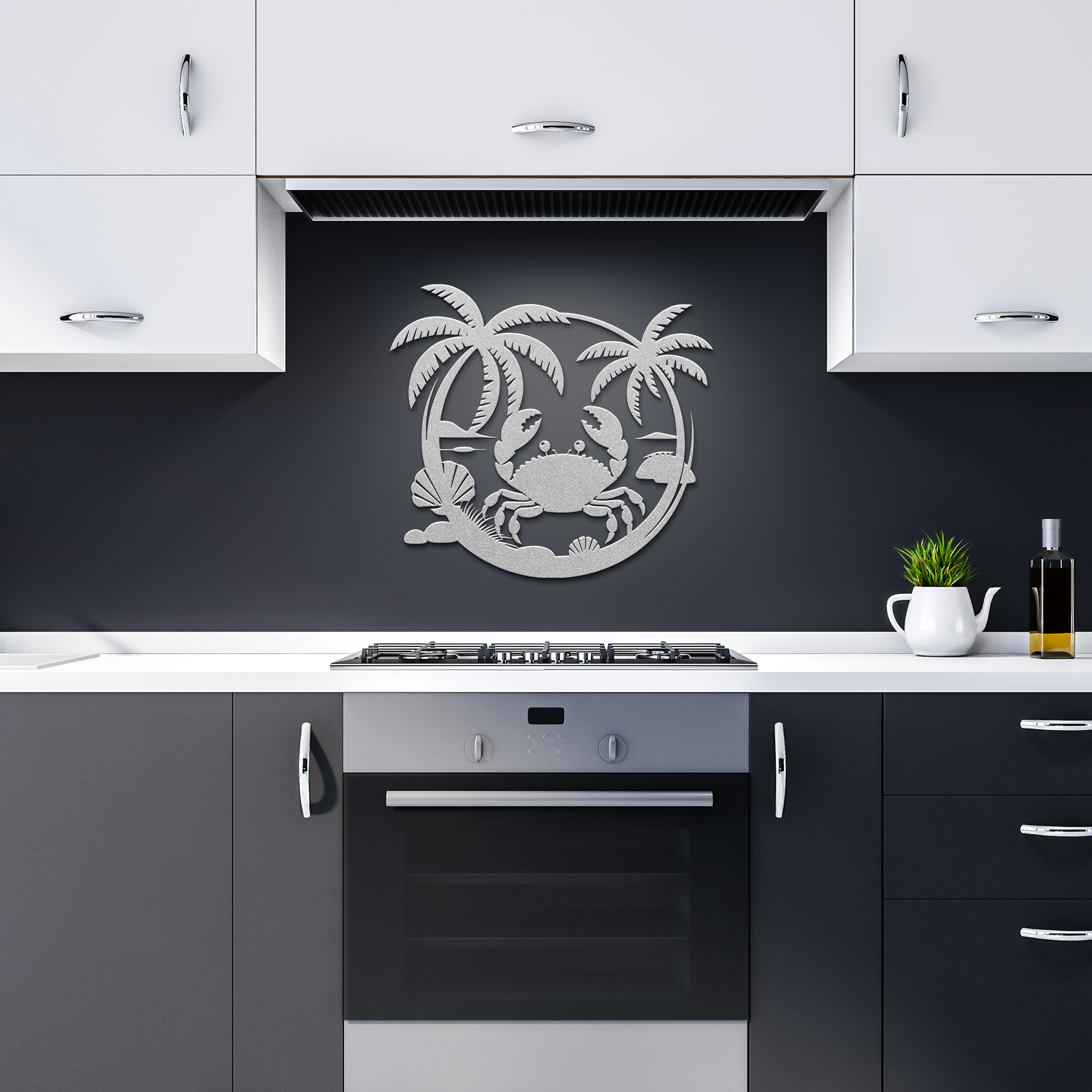 Coastal_Crab_Metal_Wall_Art__Nautical_Silver_Dark_Kitchen_Mockup.png