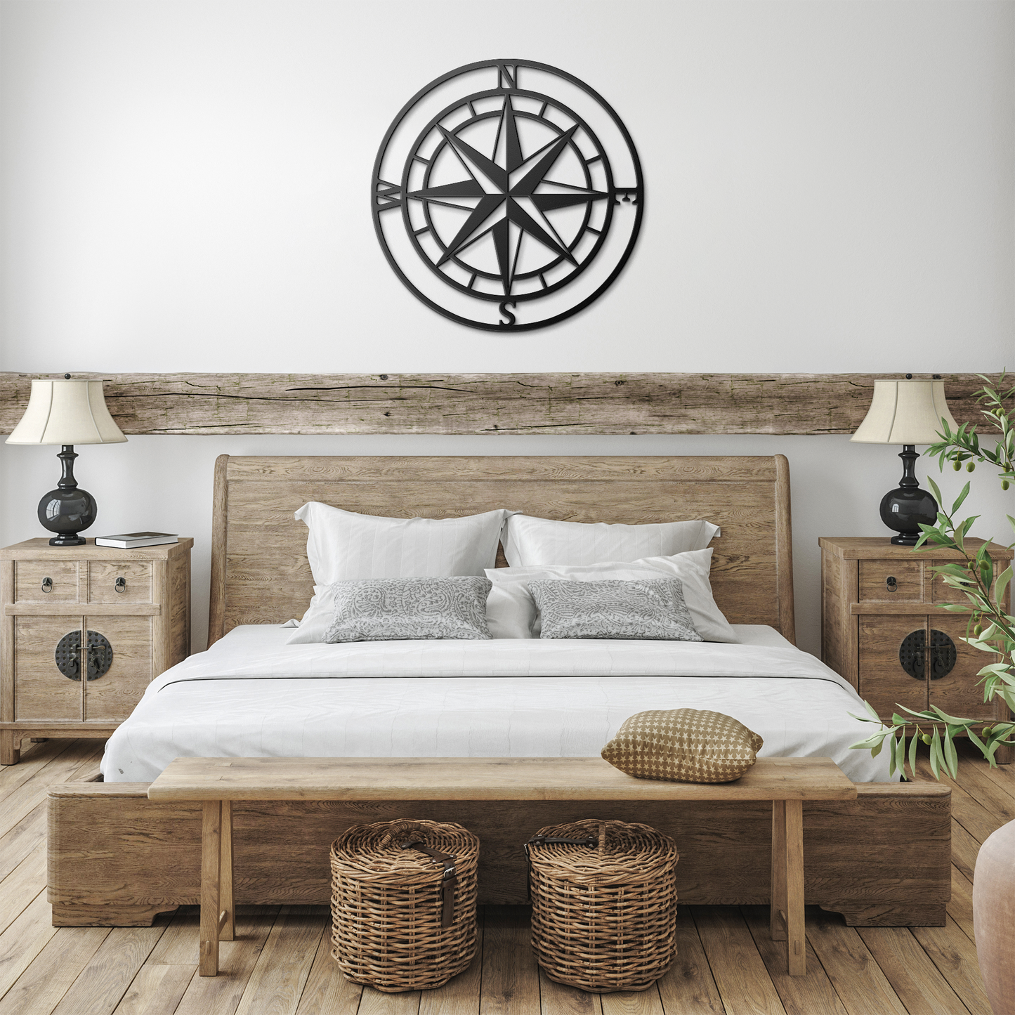 Compass_Rose_Metal_Wall_Art__Nautical_Black_Farmhouse_Bedroom_Mockup.png