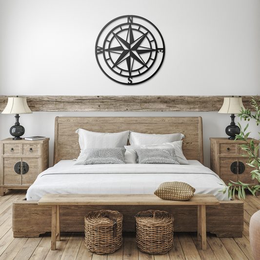 Compass_Rose_Metal_Wall_Art__Nautical_Black_Farmhouse_Bedroom_Mockup.png