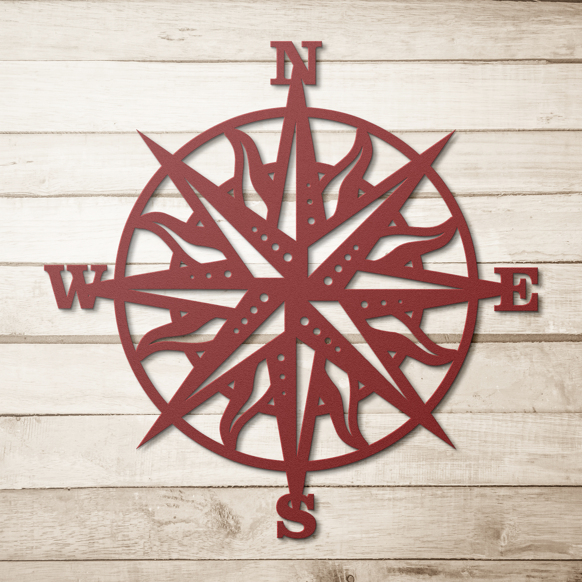 Compass_Rose_Metal_Wall_Art__Nautical_Red_Simple_Wood_BKGD_Mockup.png