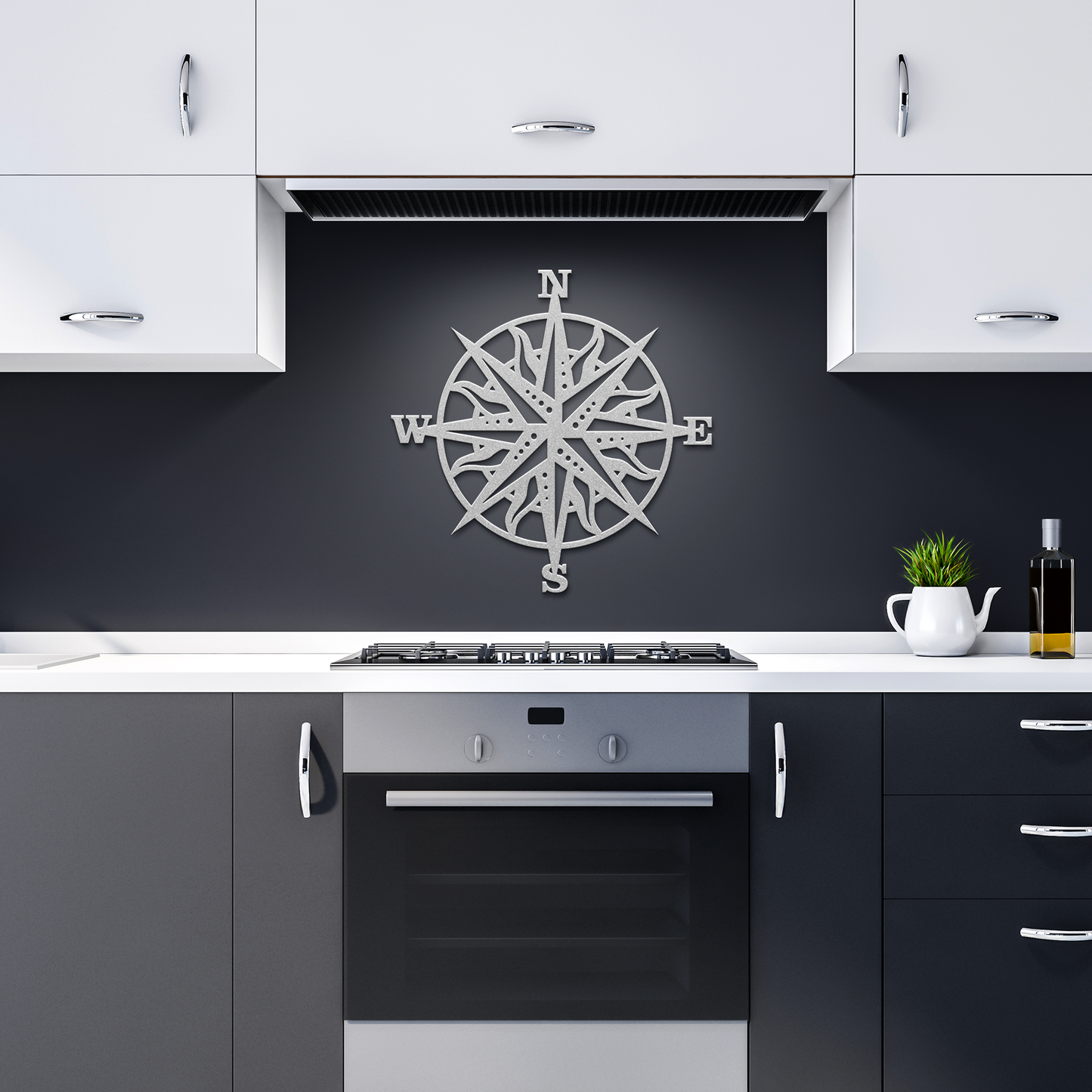 Compass_Rose_Metal_Wall_Art__Nautical_Silver_Dark_Kitchen_Mockup.png