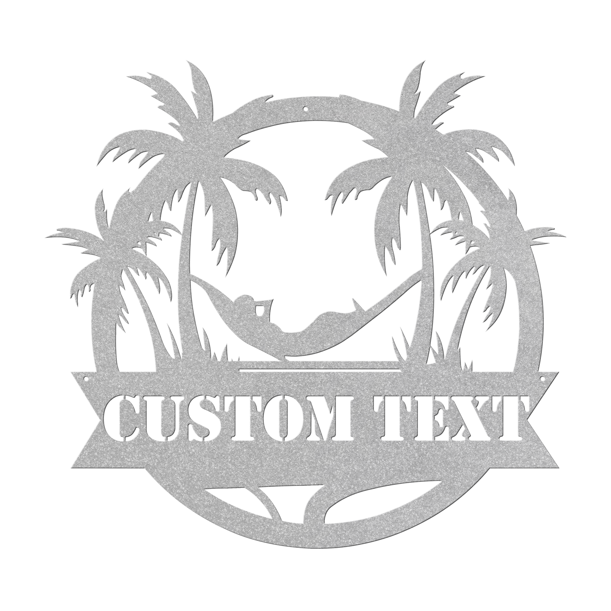 Custom_Hammock_Retreat_Metal_Sign__Pe_Silver_Transparent_Mockup.png