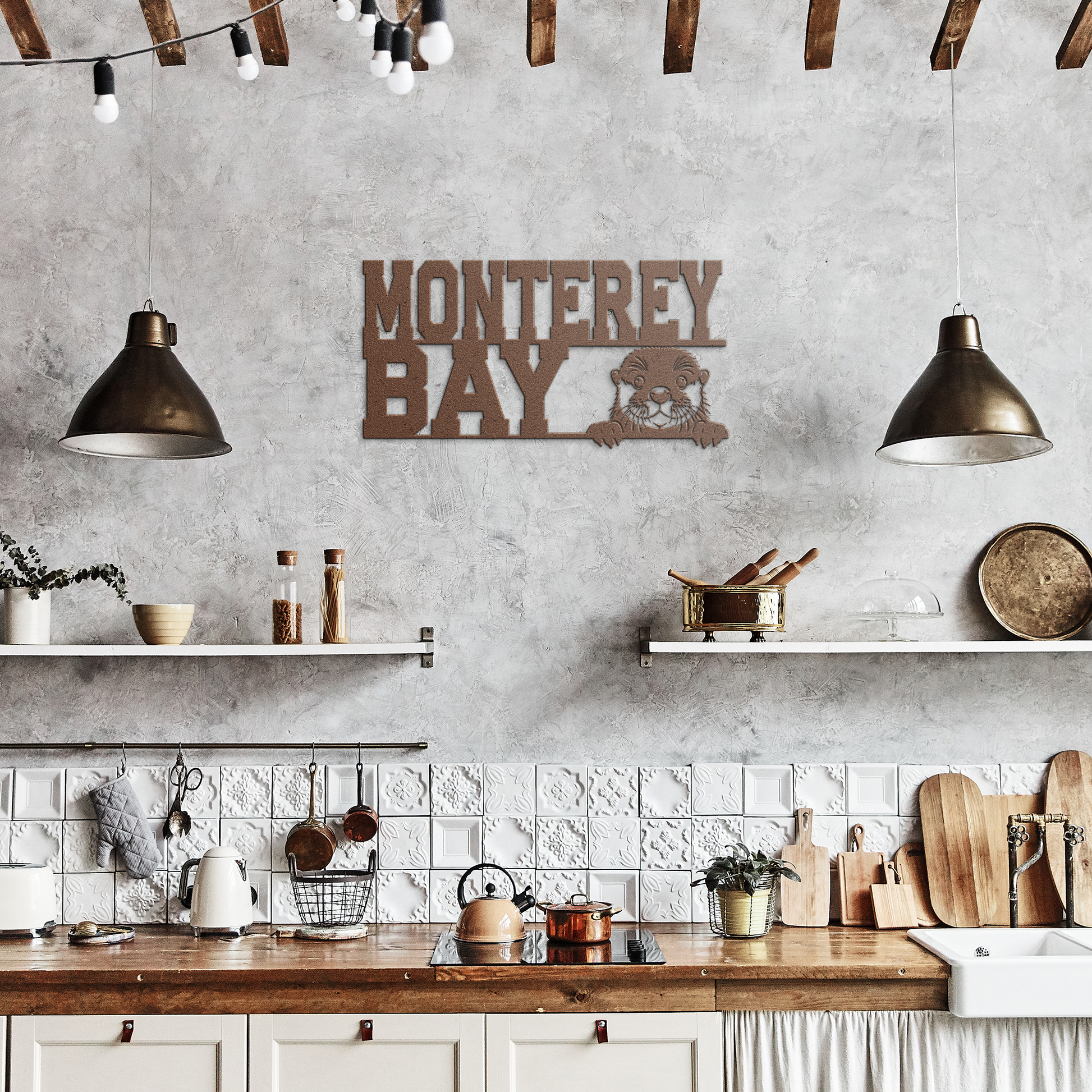 Monterey_Bay_Otter_Metal_Wall_Art__Cu_Copper_Rustic_Kitchen_Mockup.png