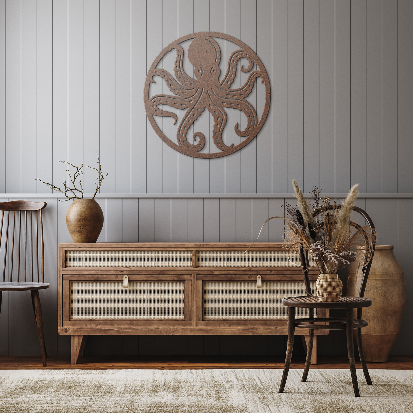 Octopus_Metal_Wall_Art__Coastal_Nauti_Copper_Rustic_Hallway_Mockup.png