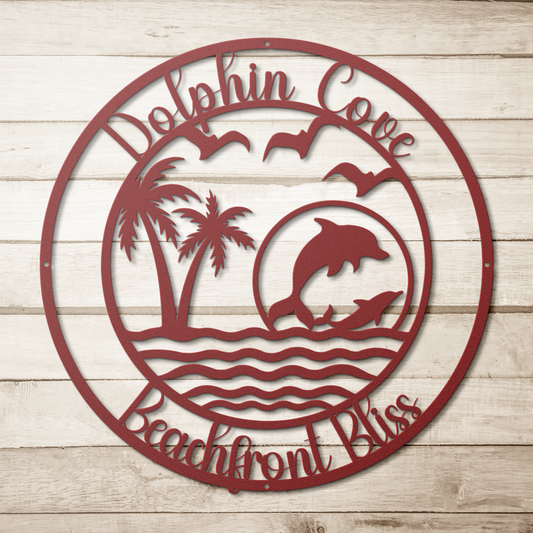 Personalized_Dolphin_Cove_Beachfront_Met_Red_Simple_Wood_BKGD_Mockup.png