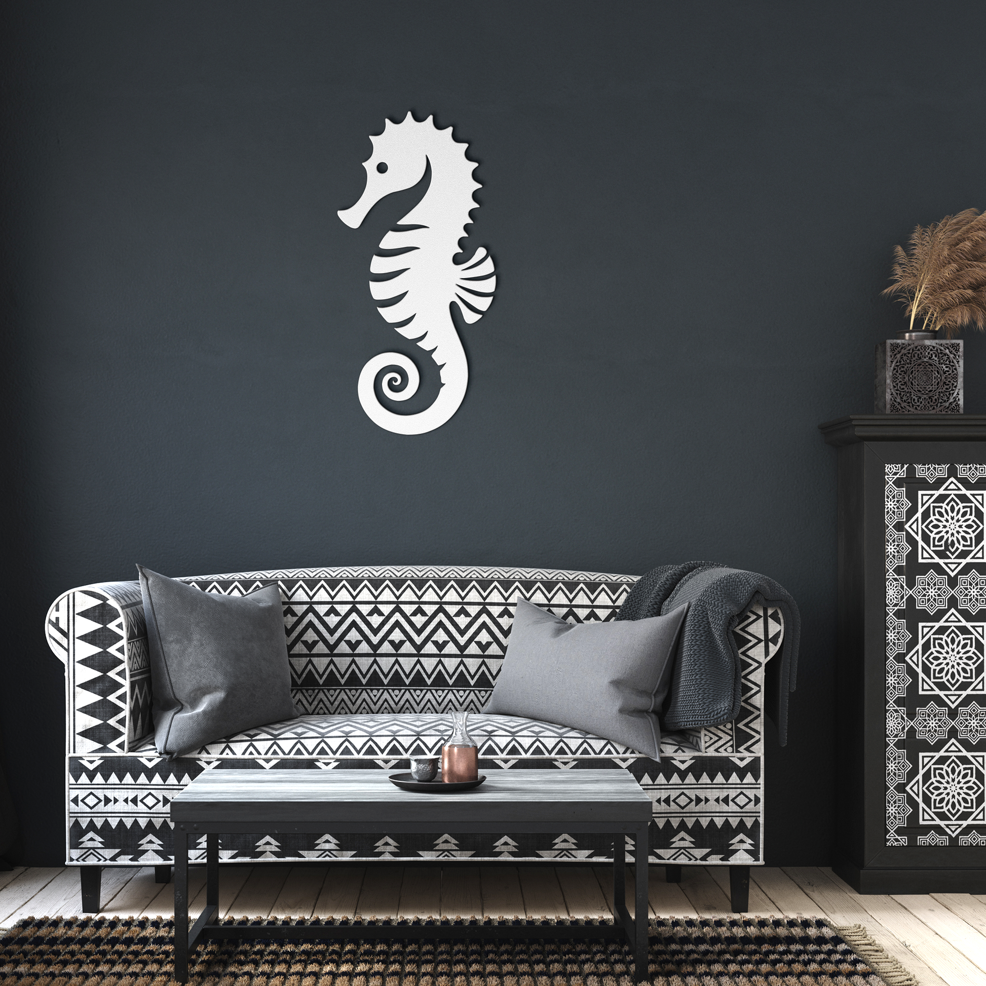 Seahorse_Metal_Wall_Art__Elegant_Coas_White_Dark_Living_Room_Mockup.png